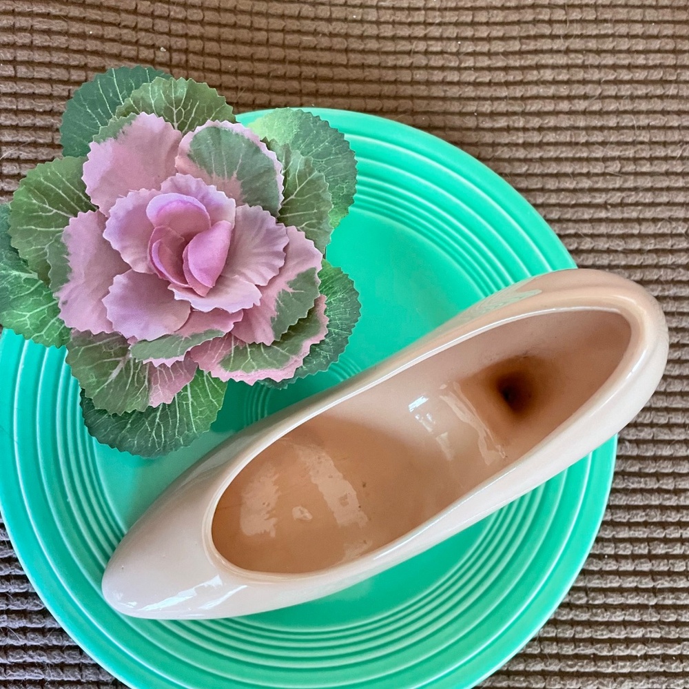 Vintage Ceramic Women's High Heel Pump - Picture 8 of 12